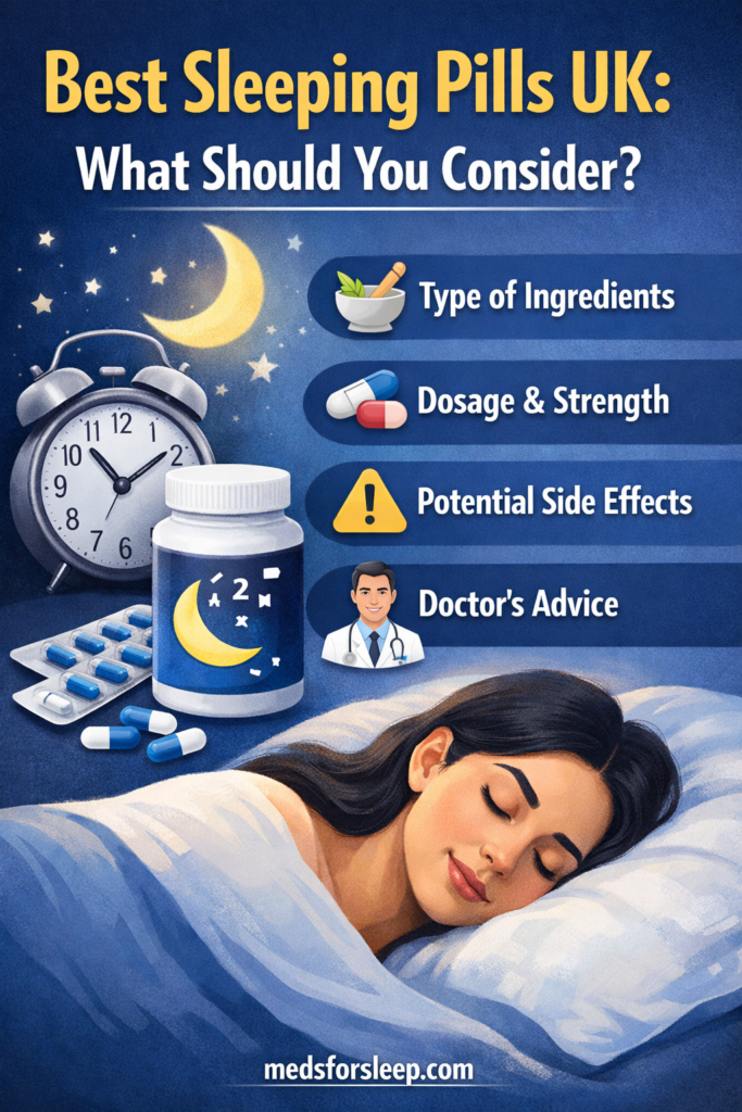 Best-Sleeping-Pills-UK-What-Should-You-Consider